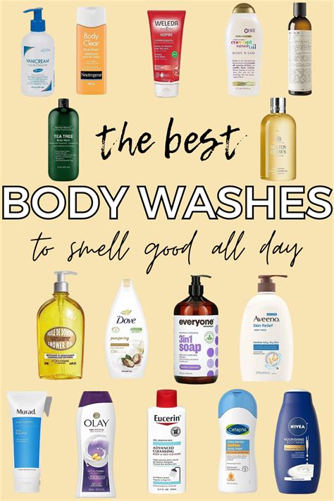 best smelling shampoo and conditioner - body wash that smells good all day.